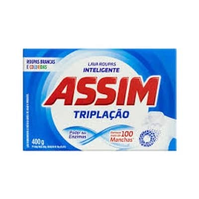 SABAO EM PO ASSIM TRIP AÇÃO 400 GR
